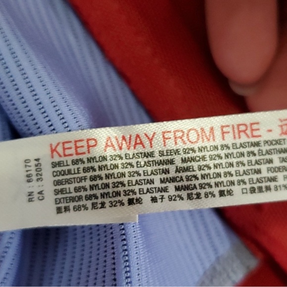 Free People Movement Hardio Cardio Track Jacket Womens Size XS Red Full Zip NEW - Picture 14 of 16